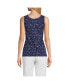 ფოტო #2 პროდუქტის Women's Tall Cotton Tank Top