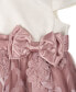 ფოტო #3 პროდუქტის Baby Girls Social Dress with Rosettes