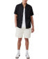 ფოტო #4 პროდუქტის Men's Linen Short Sleeve Shirt