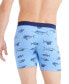 ფოტო #4 პროდუქტის Men's Ultra Super Soft Relaxed-Fit Moisture-Wicking Printed Boxer Briefs