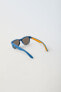 Зеркальные солнцезащитные очки в пластиковой оправе ZARA