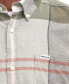ფოტო #4 პროდუქტის Men's Douglas Tailored-Fit Tartan Short-Sleeve Shirt