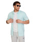 Фото #2 товара Men's High Tide Short Sleeve Button Up Shirt