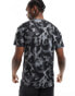 Фото #4 товара adidas Running Own The Run t-shirt in black print