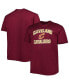Фото #1 товара Men's Wine Cleveland Cavaliers Big & Tall Heart & Soul T-shirt