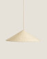 Large cotton ceiling lamp