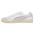 Puma Clyde Nyc X Eb Lace Up Mens White Sneakers Casual Shoes 39245001