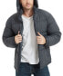 Фото #6 товара Men's Quilted Zip Front Hooded Puffer Jacket