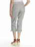 Inc International Concepts Women's Embellished Studded Cargo Pants Gray 6