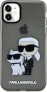 Karl Lagerfeld Etui Karl Lagerfeld KLHCN61HNKCTGK Apple iPhone 11/XR czarny/black hardcase Gliter Karl&Choupette