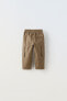Lined cargo trousers
