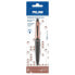 MILAN Blister Pack Black Capsule Copper Pens Blue Ink