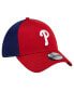 Фото #3 товара Men's Red Philadelphia Phillies Neo 39THIRTY Flex Hat