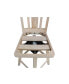 Фото #7 товара Высокий стул для бара International Concepts San Remo с вращением и автоматическим возвратом