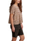 ფოტო #3 პროდუქტის Women's Braided-Trim T-Shirt