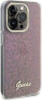 Guess Guess GUHCP15LHDECMP iPhone 15 Pro 6.1" różowy/pink hardcase IML Faceted Mirror Disco Iridescent