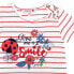 BOBOLI Knit Striped short sleeve T-shirt