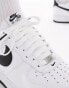 Фото #4 товара Nike Air Force 1 '07 trainers in white and black