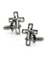 ფოტო #1 პროდუქტის Men's Cut Out Cross Cufflinks