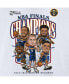 Фото #4 товара Men's White Denver Nuggets 2023 NBA Finals Champions Windmill Team Caricature T-shirt