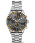 Men's Holst Chronograph Silver-Tone Stainless Steel Watch 42mm
