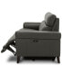 Фото #6 товара CLOSEOUT! Jazlo 3-Pc. Leather Sectional with 3 Power Recliners, Created for Macy's