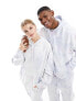 Фото #1 товара Weekday Unisex co-ord oversized hoodie in dreamy blue tie dye exclusive to ASOS