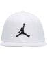 Бейсболка мужская Jordan Jumpman Pro Logo белая Black/gymr, Adjustable - фото #7