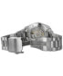 Women's Swiss Automatic Khaki Field Expedition Stainless Steel Bracelet Watch 37mm