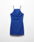 ფოტო #6 პროდუქტის Women's Linen Strap Dress