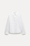 Zw collection poplin straight-fit shirt