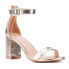 Фото #7 товара Lulu Women's Single Band Heel Sandals