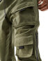 Фото #3 товара Sixth June multi cargo trousers in khaki