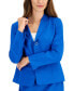 Petite Two-Button Jacket & Pencil Skirt Suit