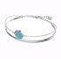 Фото #2 товара Swarovski Damen Armband Ginger Rundschliff Blau Pavé 5642950