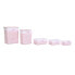 Фото #3 товара Набор корзин DKD Home Decor Розовый полиэстер Детский плетеный (44 x 34 x 56 cm)