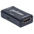 Manhattan HDMI Repeater - 4K@60Hz - Active - Усилитель HDMI сигнала до 40м - Черный - Гарантия 3 года - Блистер - 4096 x 2160 пикселей - AV репитер - 40 м - Проводной - Черный - HDCP