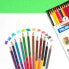 Фото #2 товара MILAN Box 12 Color Pens 2 Triangular Tips