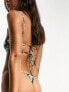 Фото #5 товара Weekday Sway tanga thong bikini in bliss lime exclusive to ASOS