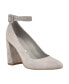 ფოტო #1 პროდუქტის Women's Fionna Ankle Strap Block Heel Pumps