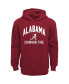Infant Boys and Girls Crimson, Gray Alabama Crimson Tide Play-By-Play Pullover Fleece Hoodie and Pants Set