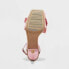 Women's Antonette Heels - A New Day Pink 6