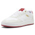 Фото #2 товара Puma Court Classic Lace Up Mens White Sneakers Casual Shoes 39501806