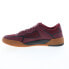 Фото #9 товара DC Metric ADYS100626-MAR Mens Burgundy Leather Skate Inspired Sneakers Shoes