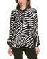 Фото #1 товара The Kooples Zebra Shirt Women's White 1