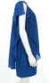 Aidan by Aidan Mattox Blue One Shoulder Side Zip Closure Crepe Dress Size 8