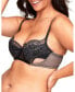 ფოტო #1 პროდუქტის Plus Size Farina Unlined Balconette Bra