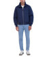 ფოტო #4 პროდუქტის Men's Faux Suede Bomber with Sherpa Stand Collar