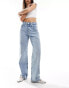 Calvin Klein Jeans high rise loose jeans in light wash