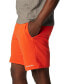 Фото #4 товара Men's Trek Relaxed-Fit Stretch Logo-Print Fleece Shorts